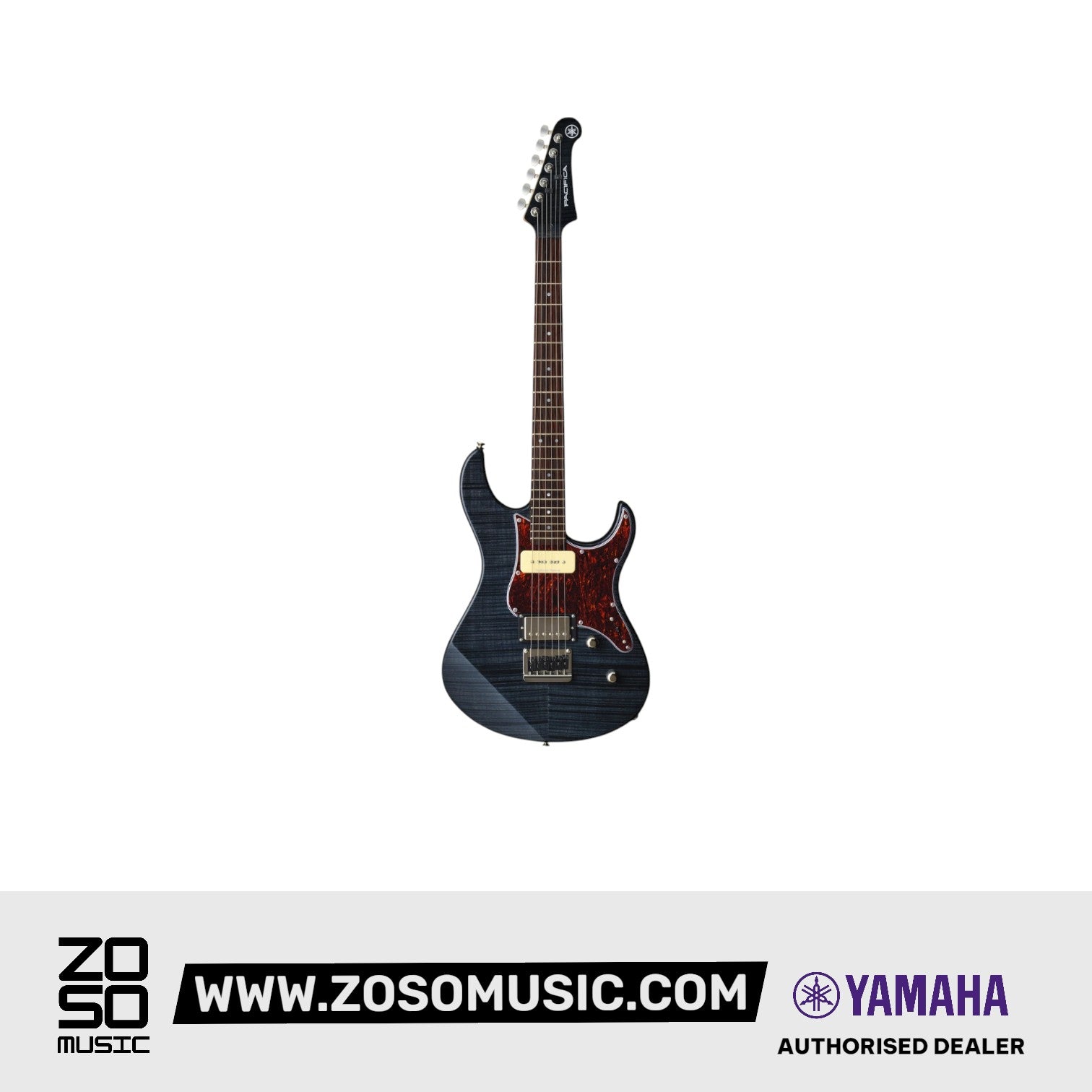 Yamaha PAC611HFM Pacifica Electric Guitar - Translucent Black (PAC 611HFM/PAC-611HFM), YAMAHA, ELECTRIC GUITAR, yamaha-electric-guitar-ymhgpac611hfm-tbk, ZOSO MUSIC SDN BHD