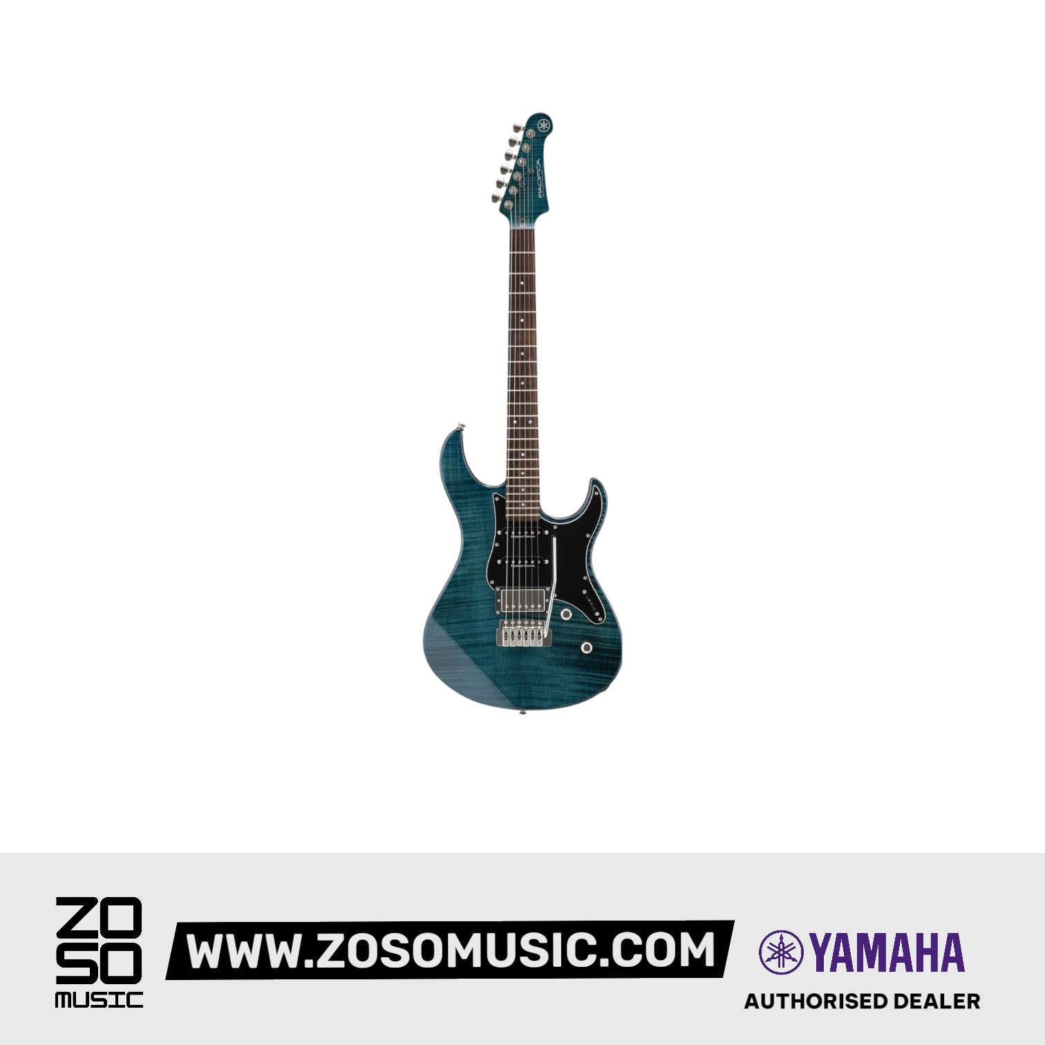 Yamaha PAC612VIIFM Pacifica Electric Guitar - Indigo Blue (PAC 612VIIFM / PAC-612VIIFM) |  YAMAHA MUSIC |  ELECTRIC GUITAR |  Zoso Music