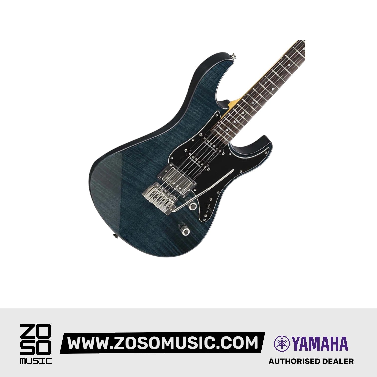 Yamaha PAC612VIIFM Pacifica Electric Guitar - Indigo Blue (PAC 612VIIFM / PAC-612VIIFM), YAMAHA, ELECTRIC GUITAR, yamaha-electric-guitar-ymhgpac612viifm-ibl, ZOSO MUSIC SDN BHD