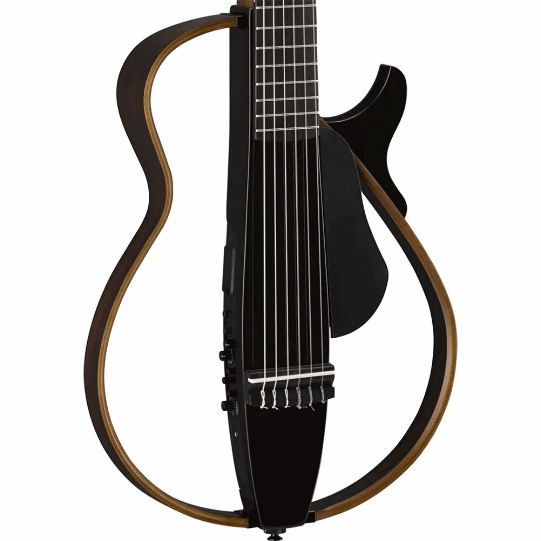 Yamaha SLG200NW Silent Guitar Package, Wide Nylon-String - Translucent Black (SLG 200NW/SLG-200NW), YAMAHA, CLASSICAL GUITAR, yamaha-classical-guitar-ymhgslg200nw-tbk, ZOSO MUSIC SDN BHD