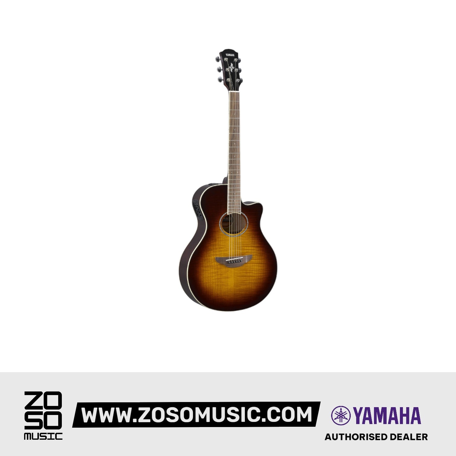 Yamaha APX600FM Flame Maple Top Acoustic-Electric Guitar - Tobacco Brown Sunburst (APX-600FM), YAMAHA, ACOUSTIC GUITAR, yamaha-acoustic-guitar-ymhgapx600fm-tbs, ZOSO MUSIC SDN BHD