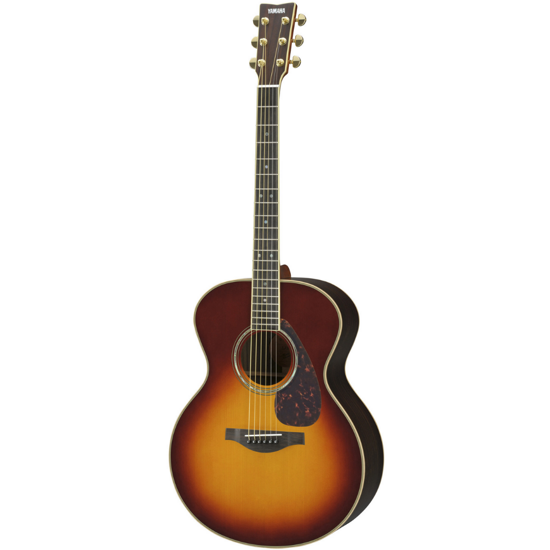 Yamaha LL6 ARE Original Jumbo Acoustic-Electric Guitar with Hard Bag - Brown Sunburst (LL6-ARE)