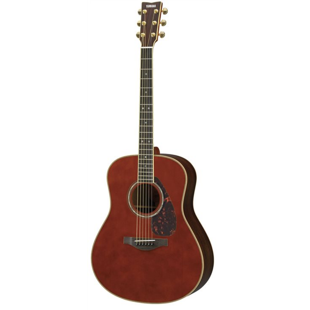 Yamaha LS6 ARE Concert Acoustic-Electric Guitar with Hard Bag - Dark Tinted (LS6-ARE)
