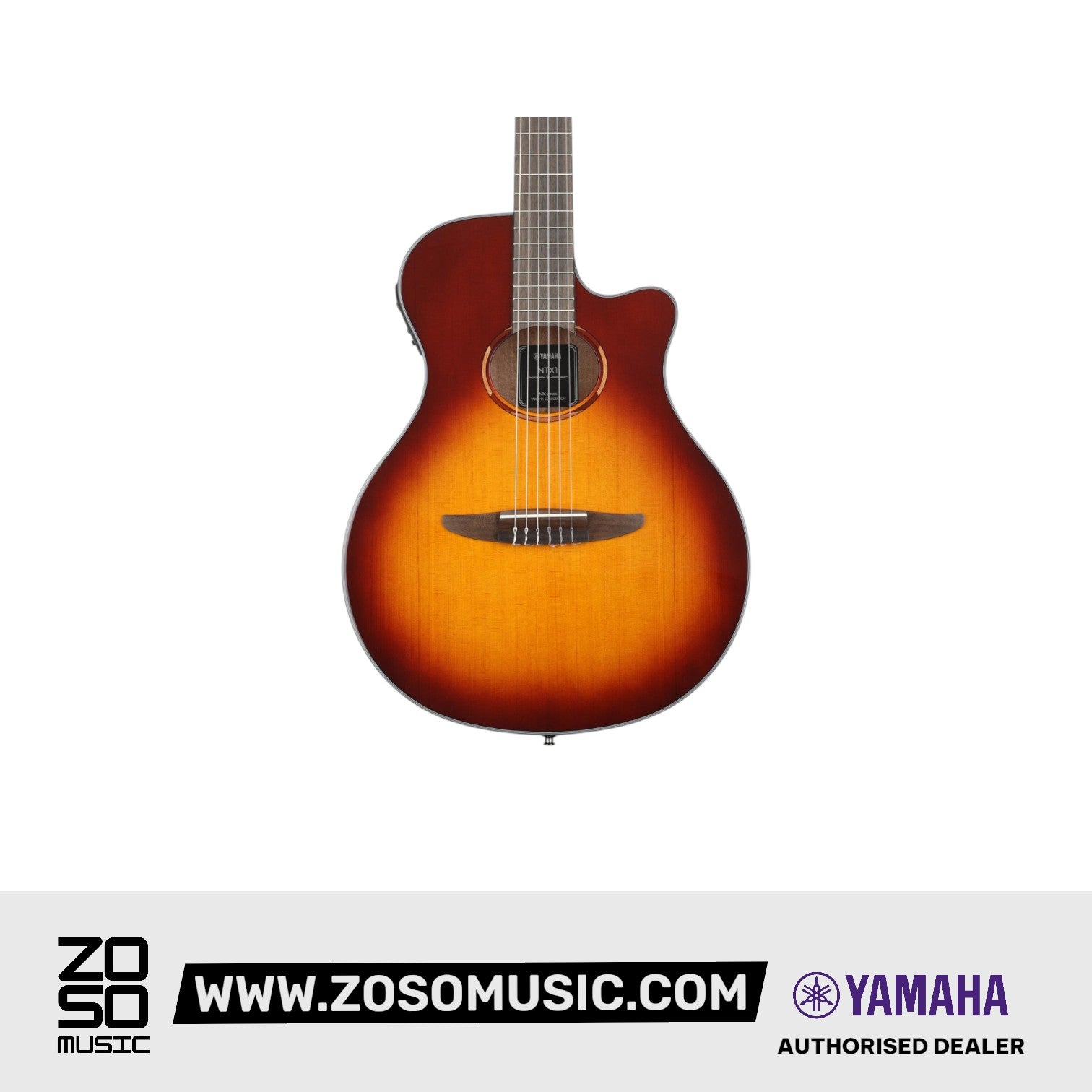 Yamaha NTX1 Nylon String Acoustic-Electric Guitar with Pickup - Brown Sunburst (NTX-1), YAMAHA, ACOUSTIC GUITAR, yamaha-acoustic-guitar-ymhgntx1-bs, ZOSO MUSIC SDN BHD