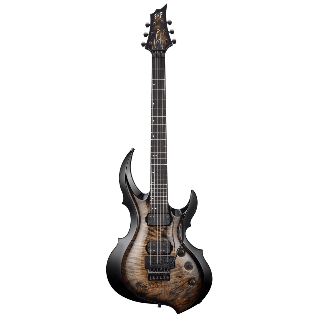 ESP FRX-CTM FR Burled Maple - See Thru Black Sunburst (FRXCTMFRBM)