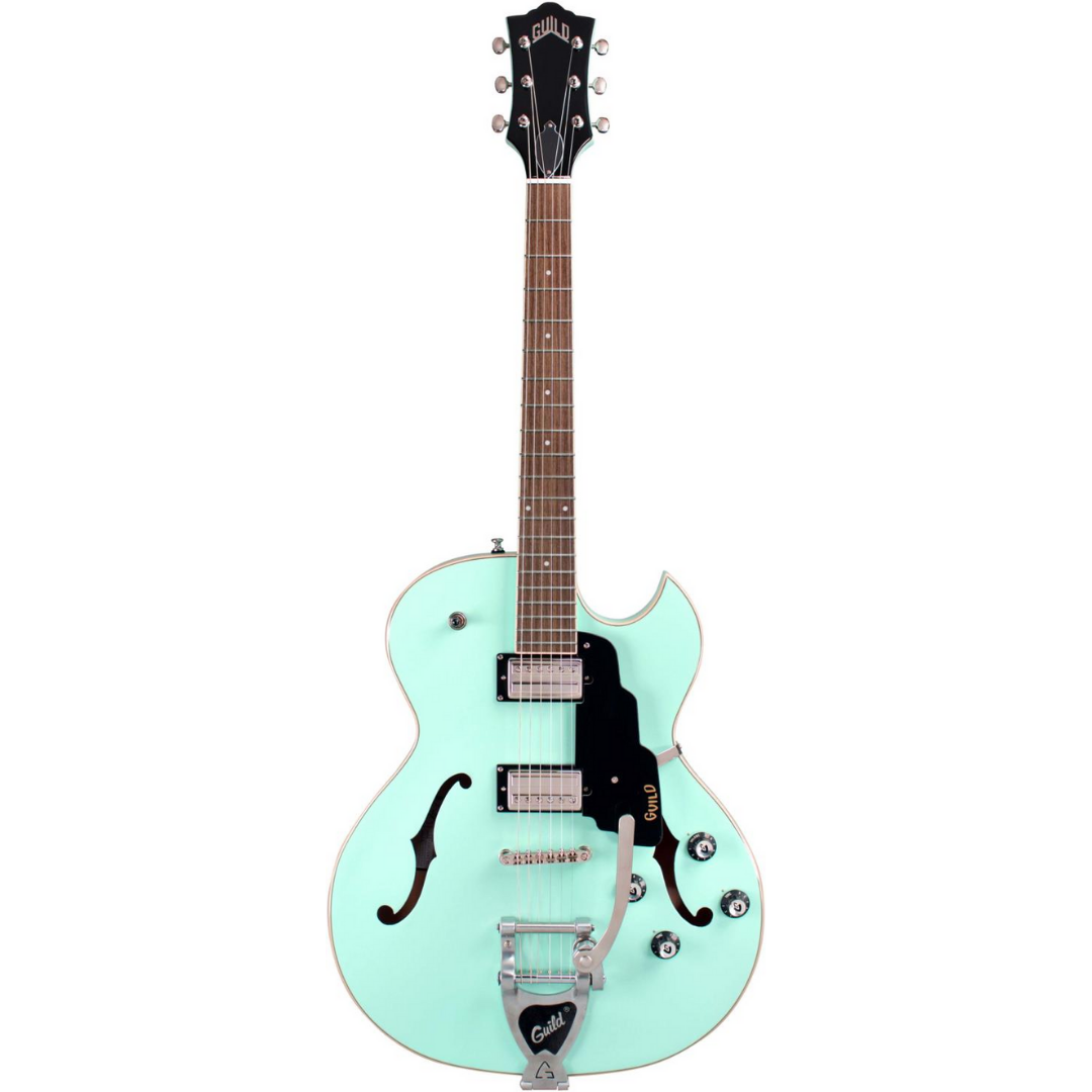 Guild Starfire I SC Semi-Hollow Electric Guitar with Guild Vibrato Tailpiece - Seafoam Green |  GUILD |  ELECTRIC GUITAR |  Zoso Music