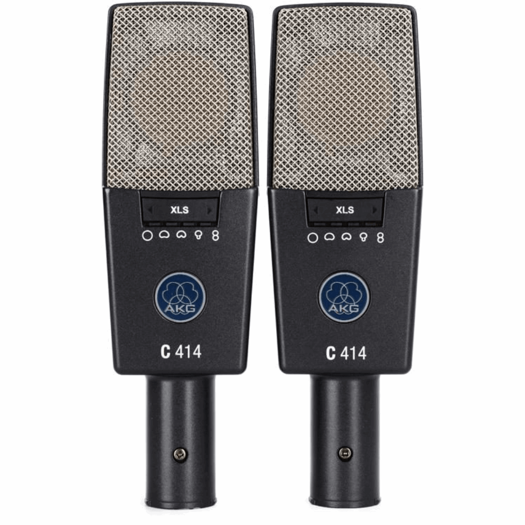 AKG C414 XLS/ST Large-diaphragm Condenser Microphone - Matched Pair (C414XLSST) | AKG , Zoso Music