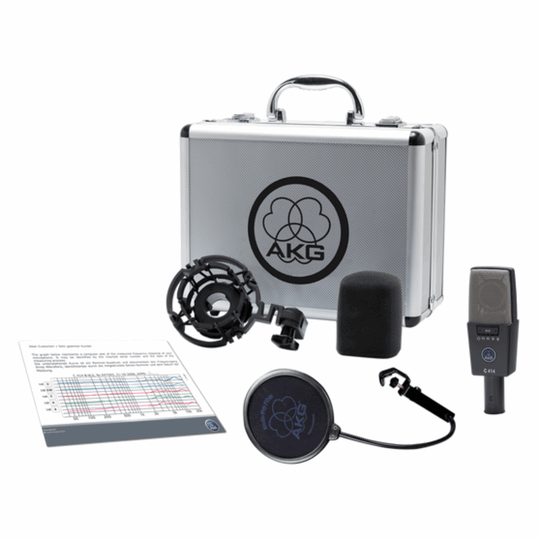 AKG C414 XLII Large-diaphragm Condenser Microphone (C414XLII) | AKG , Zoso Music
