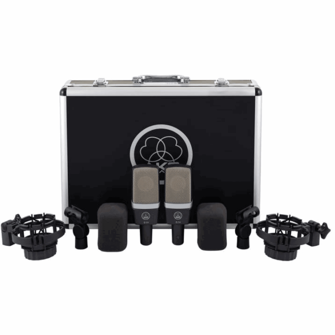 AKG C214 Large-diaphragm Condenser Microphone - Matched Stereo Pair (C-214/ C 214) | AKG , Zoso Music