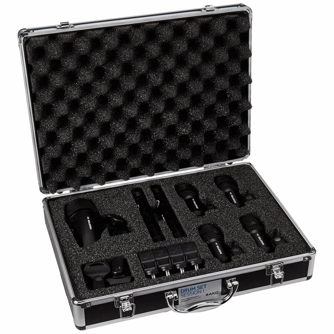AKG Drum Set Session I High-performance Drum Microphone Set (Drumset Session 1) | AKG , Zoso Music