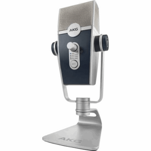 AKG LYRA Multi-pattern USB Microphone with FREE Table Top Mic Stand (C44-USB / C44USB / C44) | AKG , Zoso Music