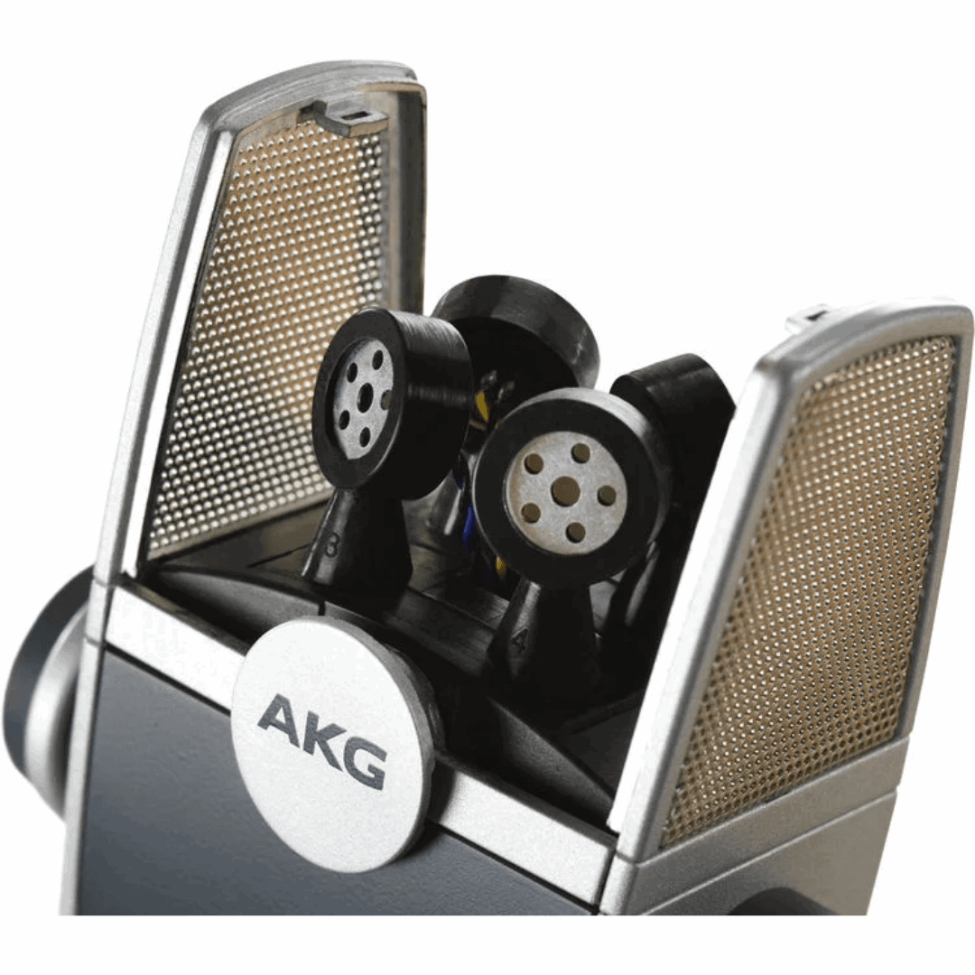 AKG LYRA Multi-pattern USB Microphone with FREE Table Top Mic Stand (C44-USB / C44USB / C44) | Zoso Music