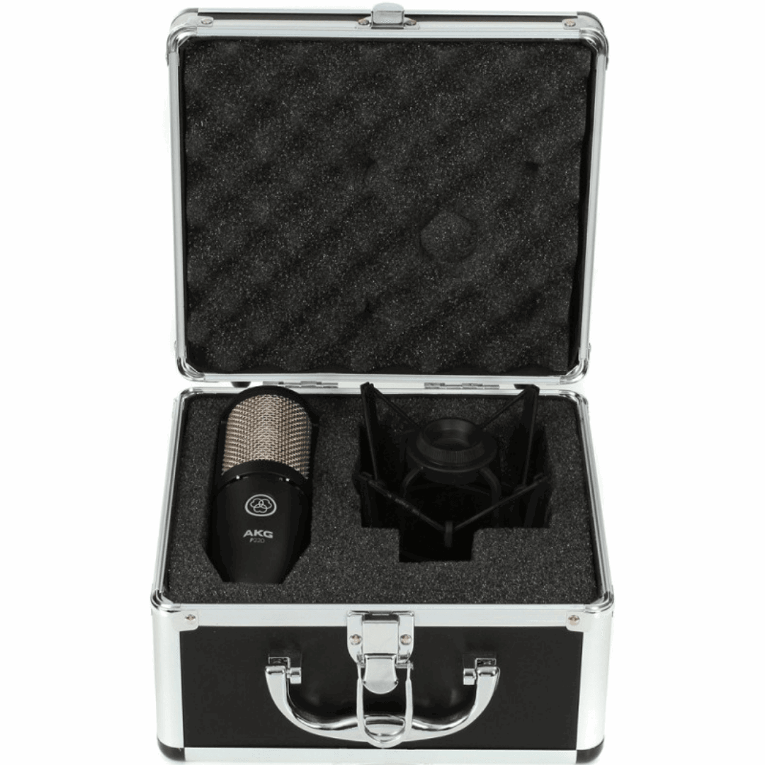 AKG P220 Large-diaphragm Condenser Microphone (P-220 / P 220) | AKG , Zoso Music