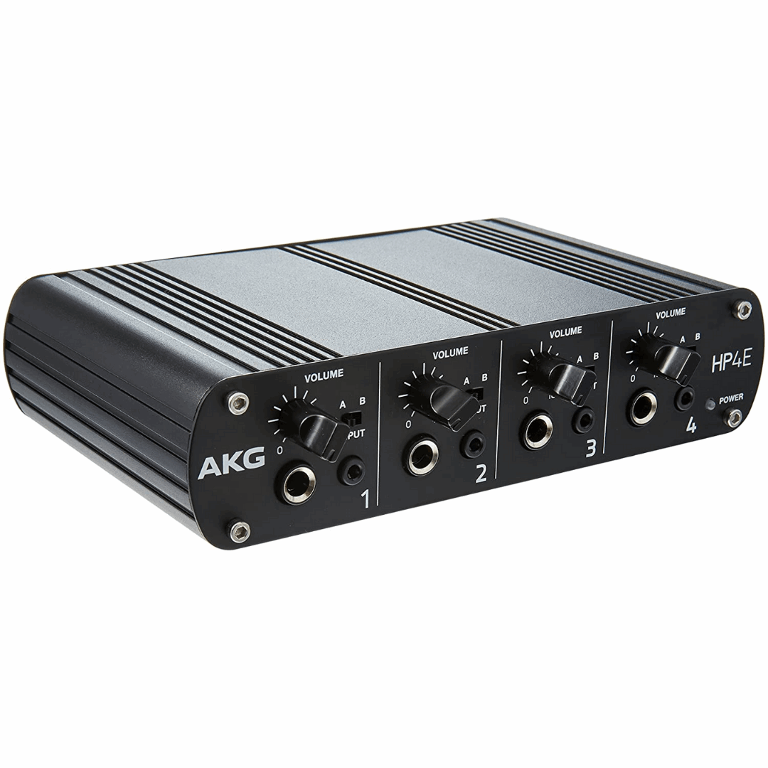 AKG HP4E 4-Ch Headphone Amplifier (HP-4E) | Zoso Music