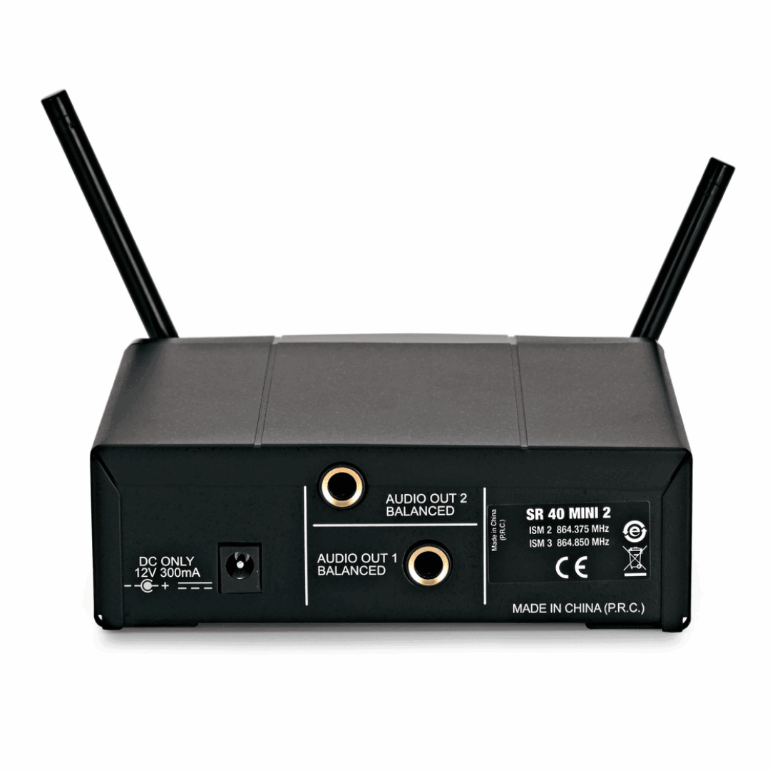 AKG WMS40 Mini Dual Vocal Set Wireless Microphone System (WMS-40 / WMS 40) | AKG , Zoso Music