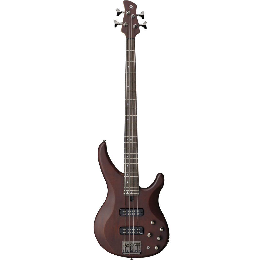 Yamaha TRBX504 4-string Electric Bass Guitar - Translucent Brown (TRBX 504/TRBX-504)