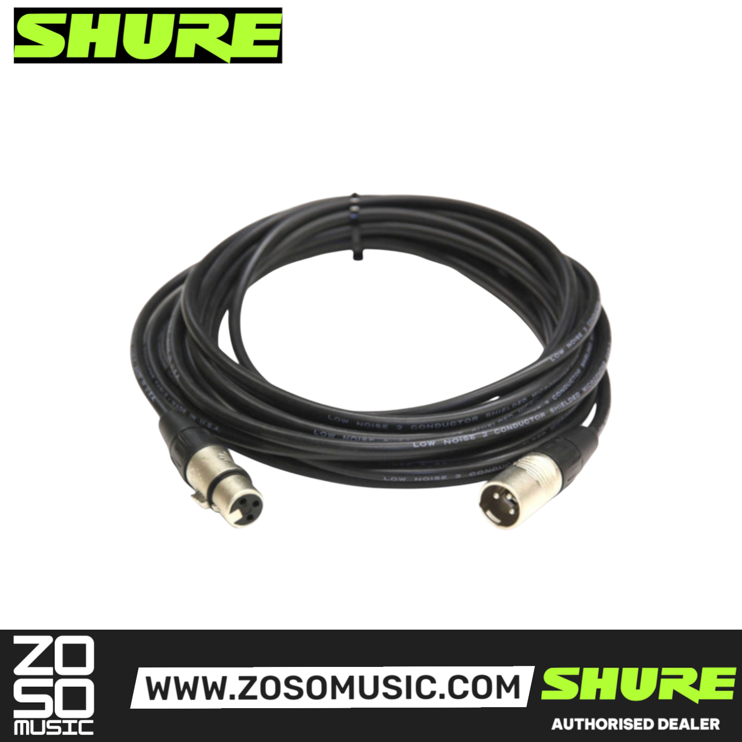 Shure SM57-LC Dynamic Instrument Microphone with Mic Cable and Includes Stand Adapter, Zippered Carrying Case (SM57 / SM-57 / SM57LC), SHURE, MICROPHONE, shure-microphone-sm57, ZOSO MUSIC SDN BHD