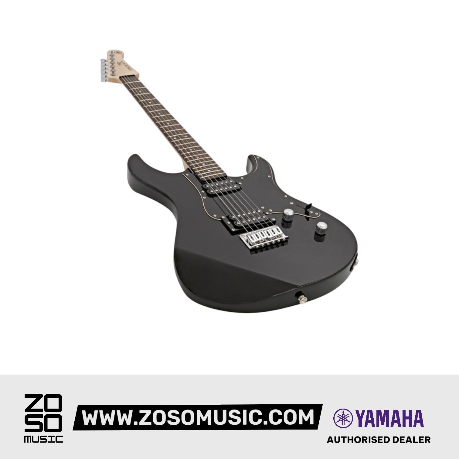 Yamaha PAC120H Pacifica Electric Guitar - Black (PAC 120H/PAC-120H), YAMAHA, ELECTRIC GUITAR, yamaha-electric-guitar-ymhgpac120h-bk, ZOSO MUSIC SDN BHD