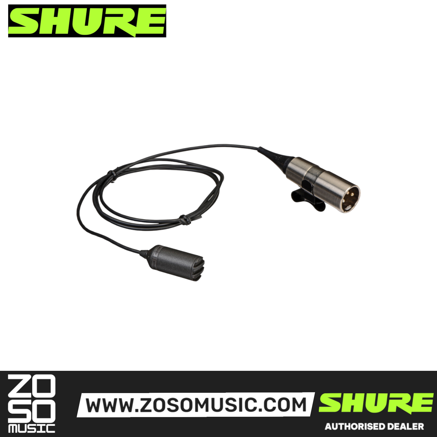 Shure SM11-CN Dynamic Lavalier Microphone (SM11CN / SM11 CN), SHURE, MICROPHONE, shure-microphone-sm11-cn, ZOSO MUSIC SDN BHD