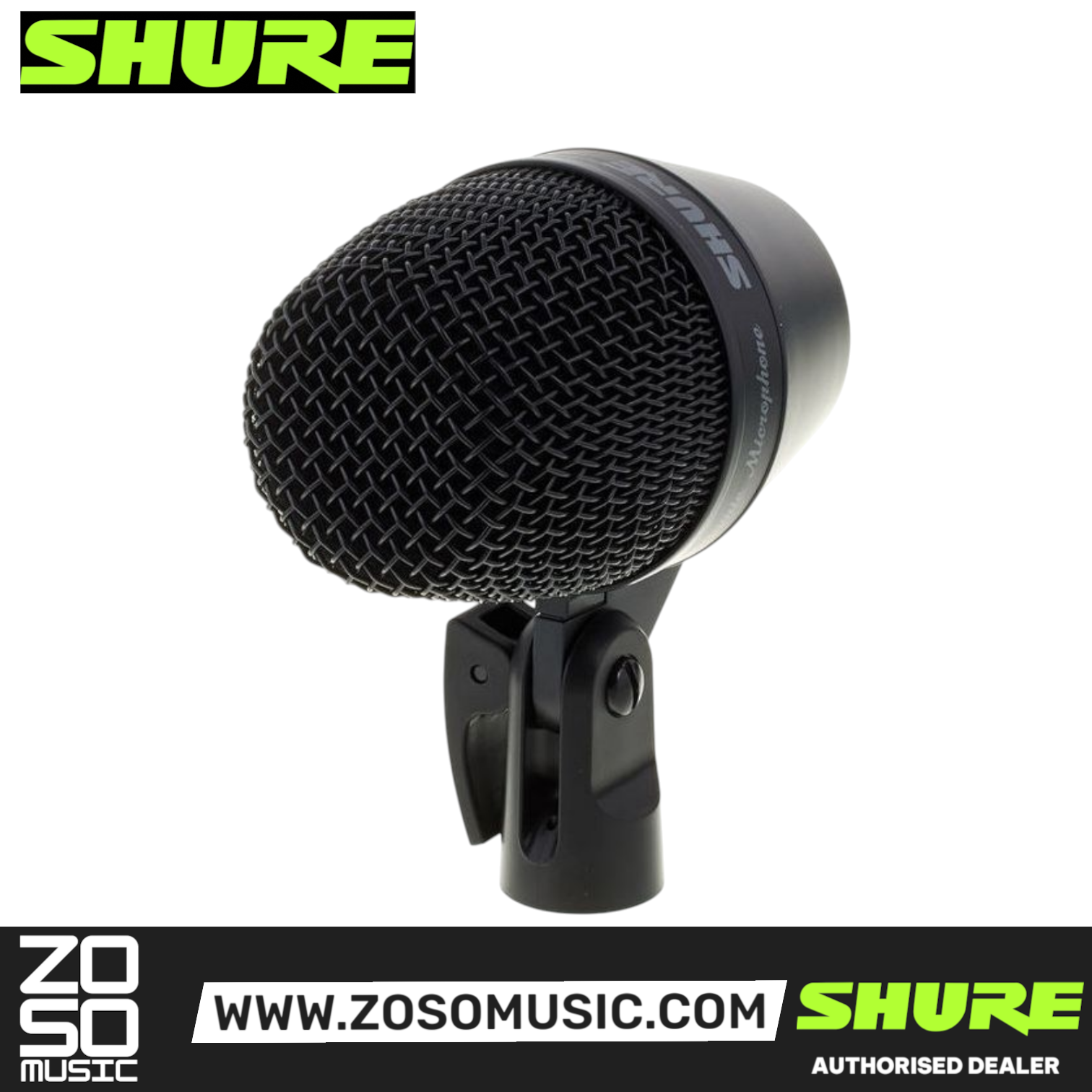 Shure PGA52-LC Cardioid Dynamic Kick Drum Microphone (PGA52 / PGA-52 / PGA52LC), SHURE, INSTRUMENT MICROPHONE, shure-instrument-microphone-pga52-lc, ZOSO MUSIC SDN BHD