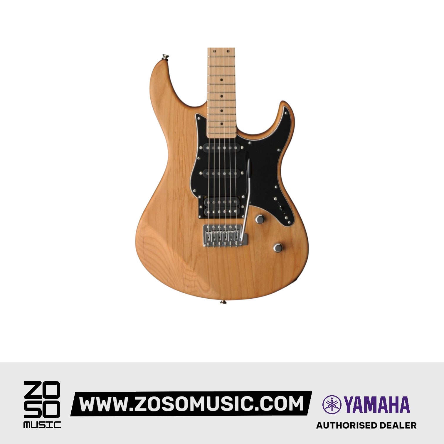 Yamaha PAC120H Pacifica Electric Guitar - Yellow Natural Satin (PAC 120H/PAC-120H), YAMAHA, ELECTRIC GUITAR, yamaha-electric-guitar-ymhgpac120h-yns, ZOSO MUSIC SDN BHD