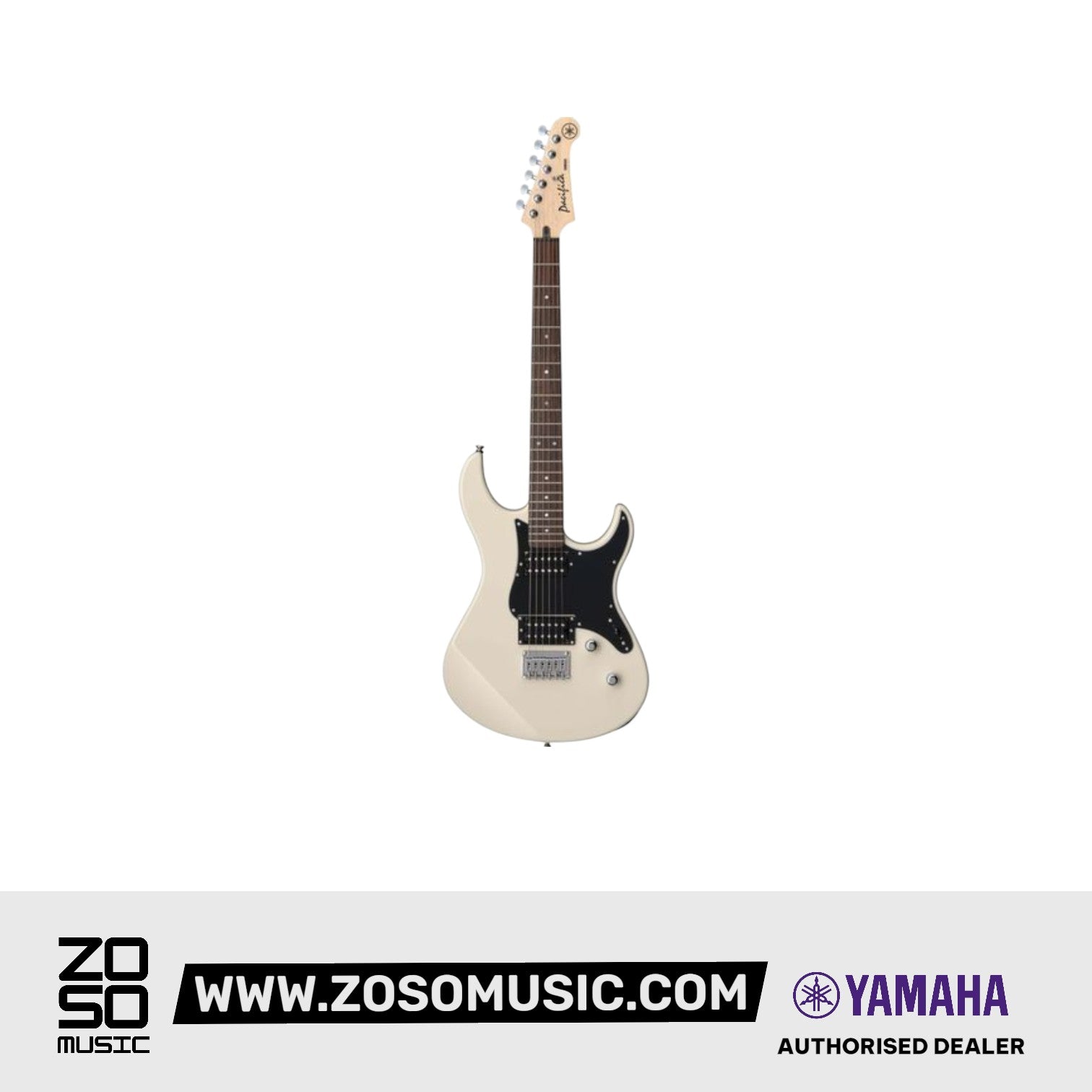 Yamaha PAC120H Pacifica Electric Guitar - Vintage White (PAC 120H/PAC-120H), YAMAHA, ELECTRIC GUITAR, yamaha-electric-guitar-ymhgpac120h-vw, ZOSO MUSIC SDN BHD