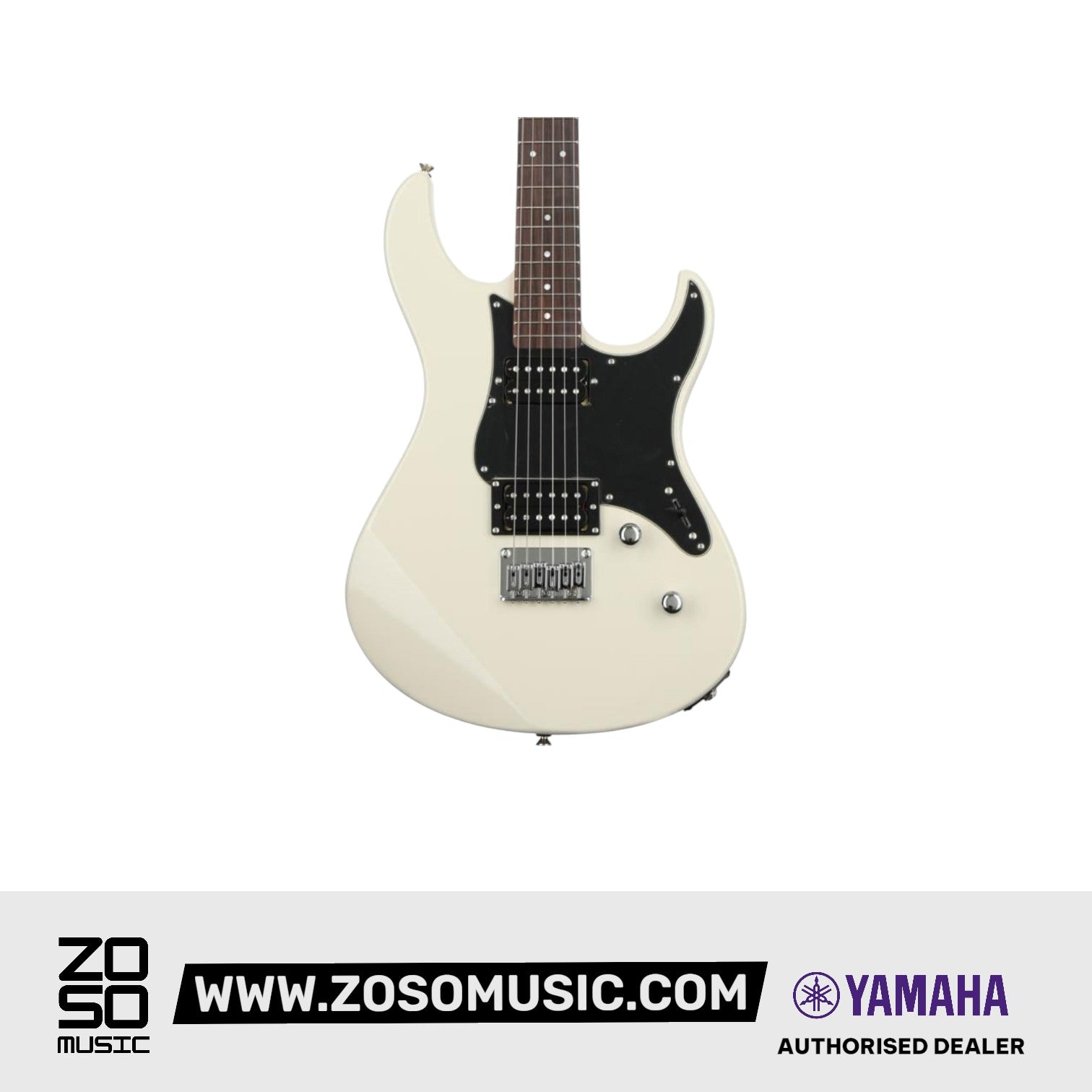 Yamaha PAC120H Pacifica Electric Guitar - Vintage White (PAC 120H/PAC-120H), YAMAHA, ELECTRIC GUITAR, yamaha-electric-guitar-ymhgpac120h-vw, ZOSO MUSIC SDN BHD