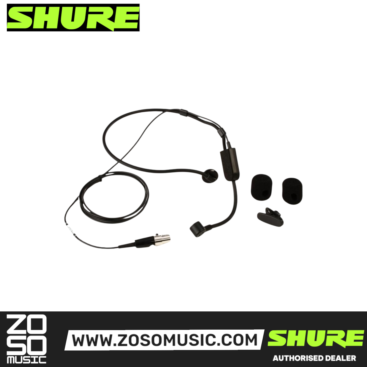 Shure PGA31-TQG Headset Condenser Microphone (PGA31TQG / PGA31 TQG), SHURE, MICROPHONE, shure-microphone-pga31-tqg, ZOSO MUSIC SDN BHD