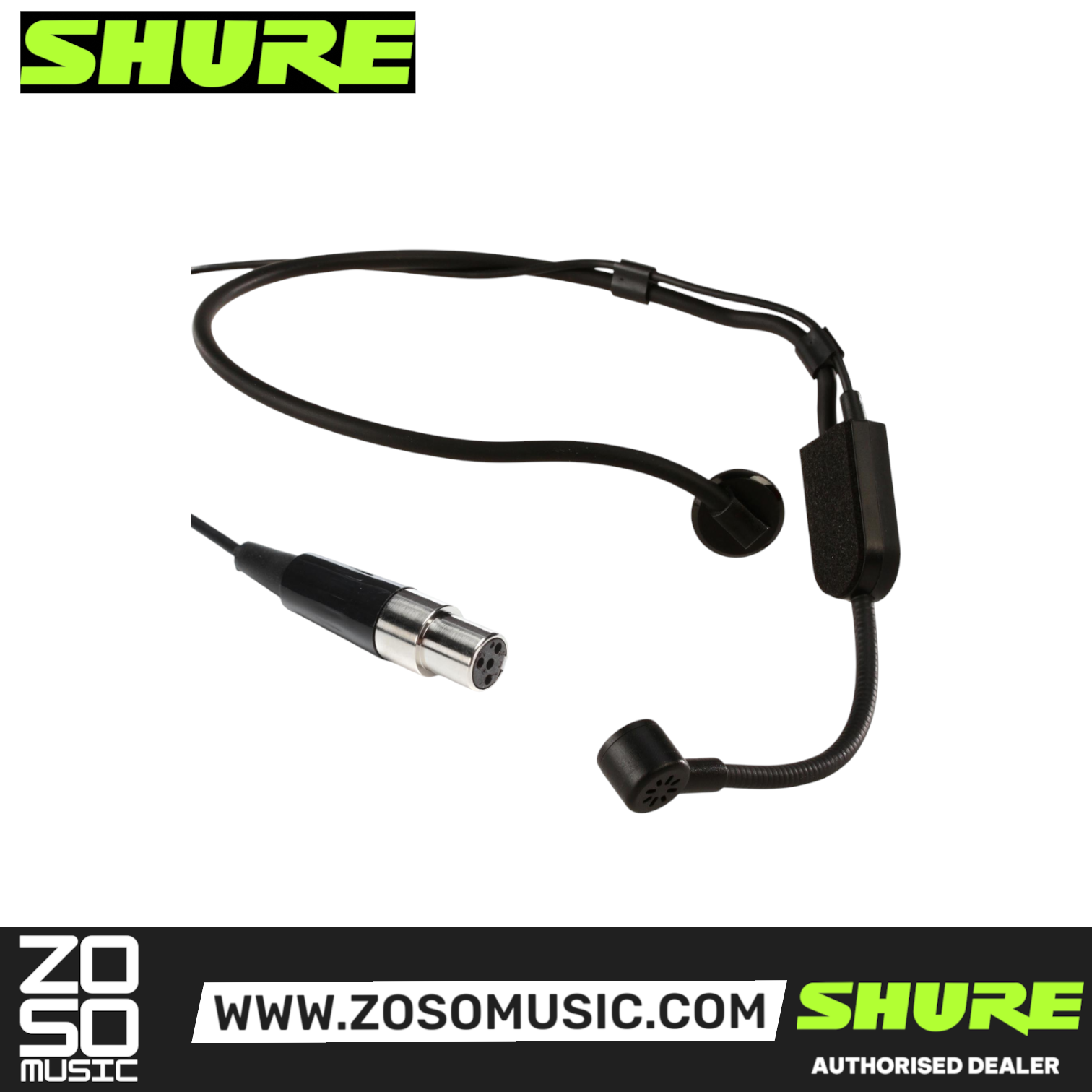 Shure PGA31-TQG Headset Condenser Microphone (PGA31TQG / PGA31 TQG), SHURE, MICROPHONE, shure-microphone-pga31-tqg, ZOSO MUSIC SDN BHD
