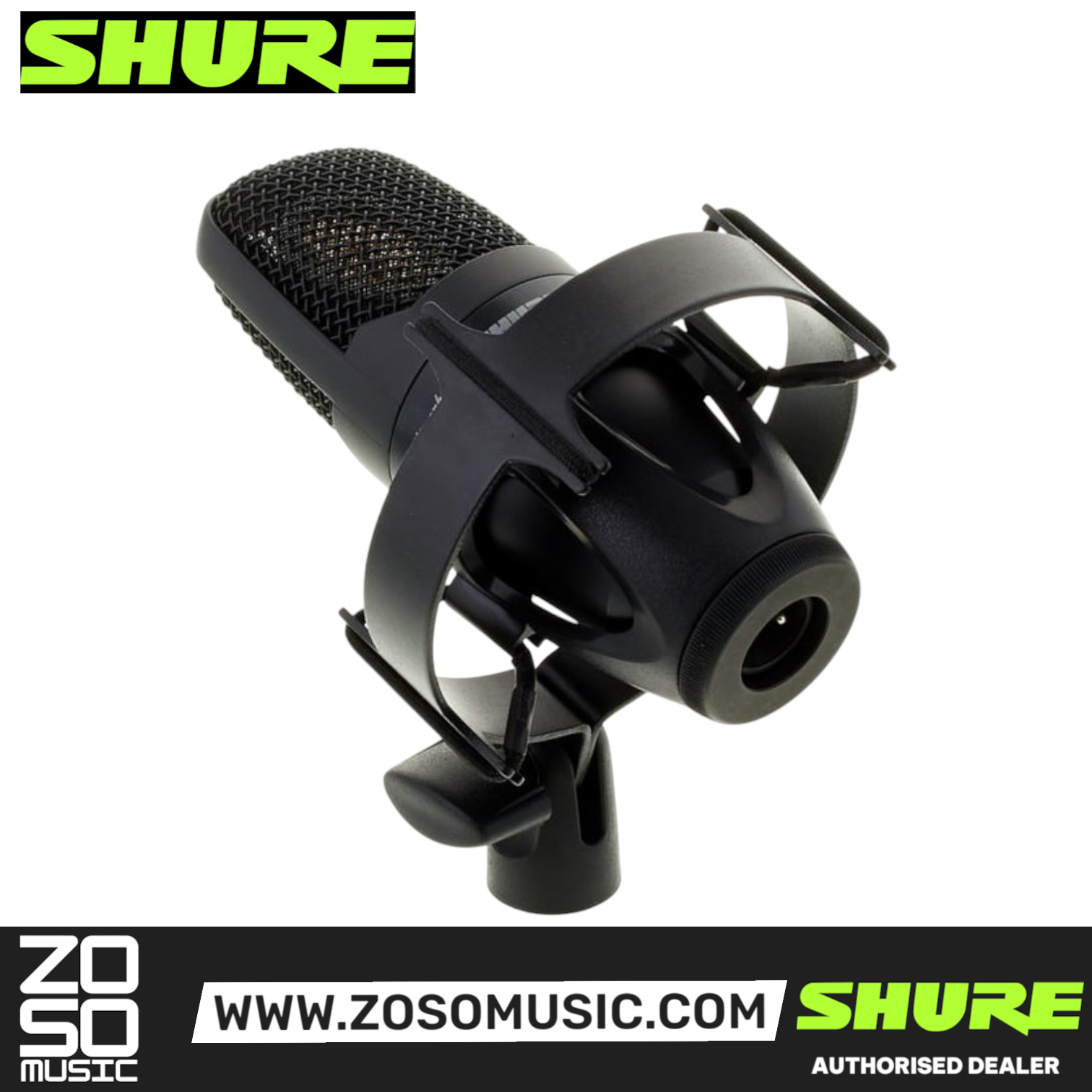 Shure PGA27-LC Large Diaphragm Condenser Microphone (PGA27 / PGA-27 / PGA27LC), SHURE, MICROPHONE, shure-microphone-pga27-lc, ZOSO MUSIC SDN BHD
