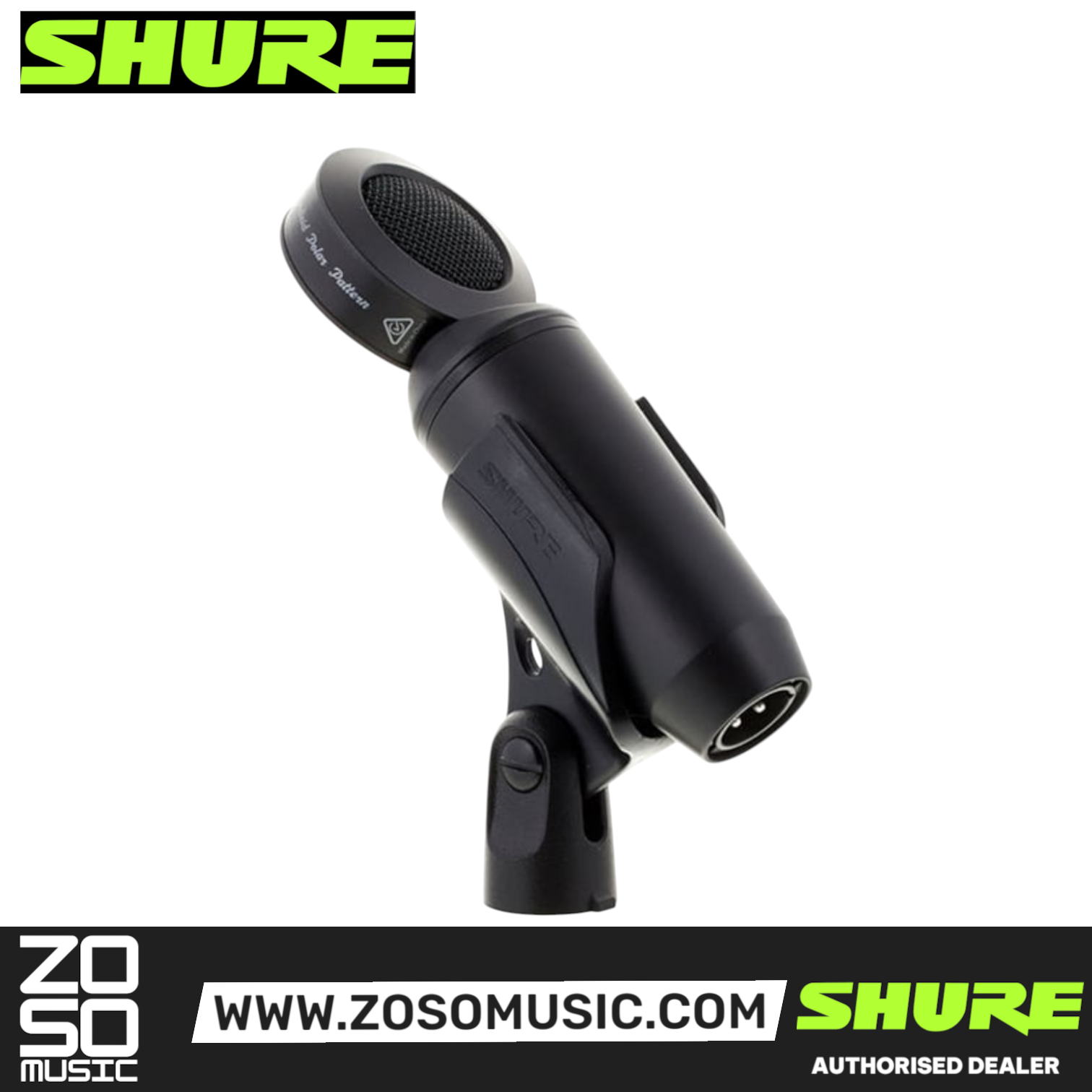 Shure PGA181-XLR Side-Address Cardioid Condenser Microphone, XLR-XLR Cable (PGA181 XLR/ PGA181XLR / PGA-181), SHURE, MICROPHONE, shure-microphone-pga181-xlr, ZOSO MUSIC SDN BHD