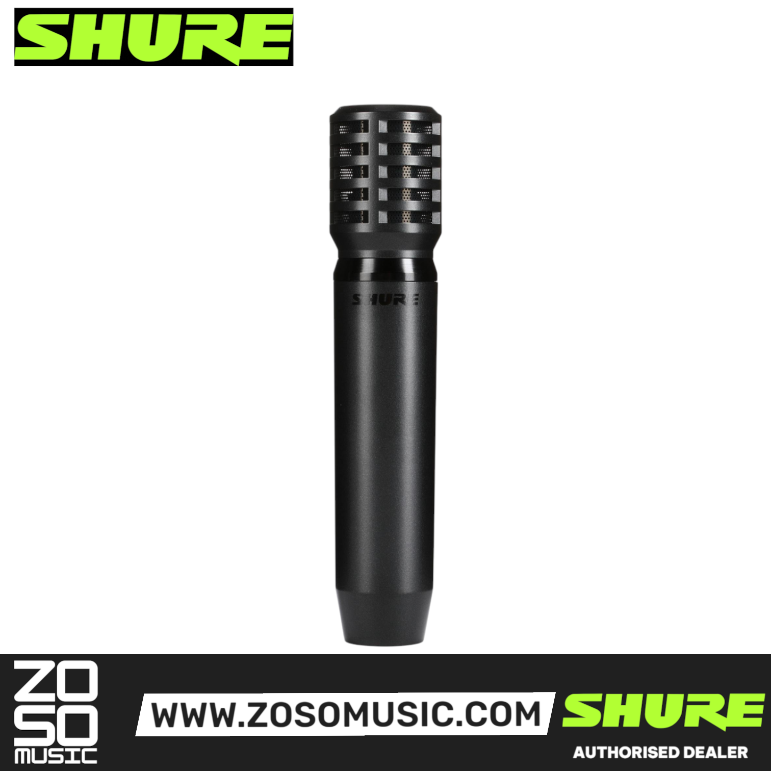 Shure PGA81-LC Small Diaphragm Condenser Microphone (PGA81 / PGA-81 / PGA81LC), SHURE, MICROPHONE, shure-microphone-pga81-lc, ZOSO MUSIC SDN BHD