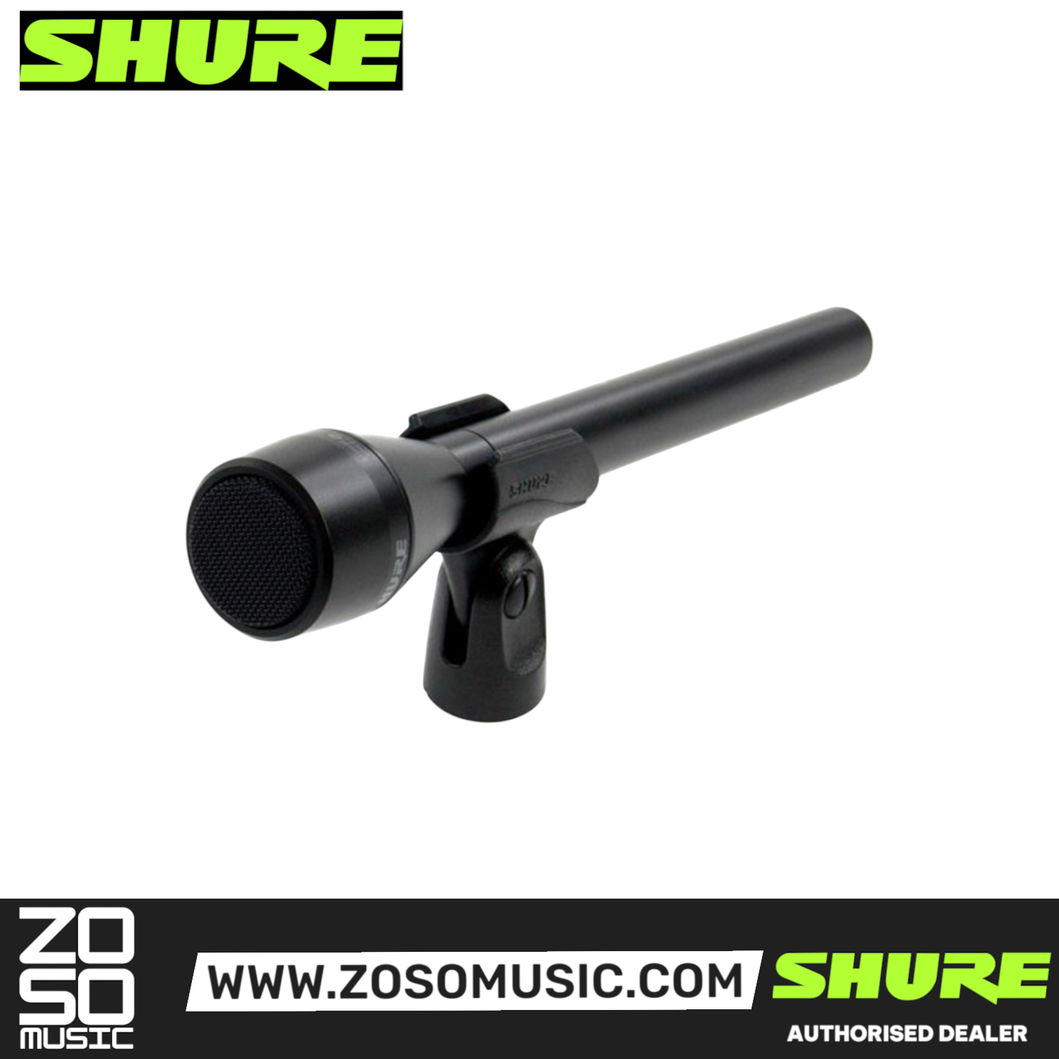 Shure VP64AL Omni-Directional Handheld Dynamic ENG Microphone with Extended Handle (VP-64AL), SHURE, MICROPHONE, shure-microphone-vp64al, ZOSO MUSIC SDN BHD