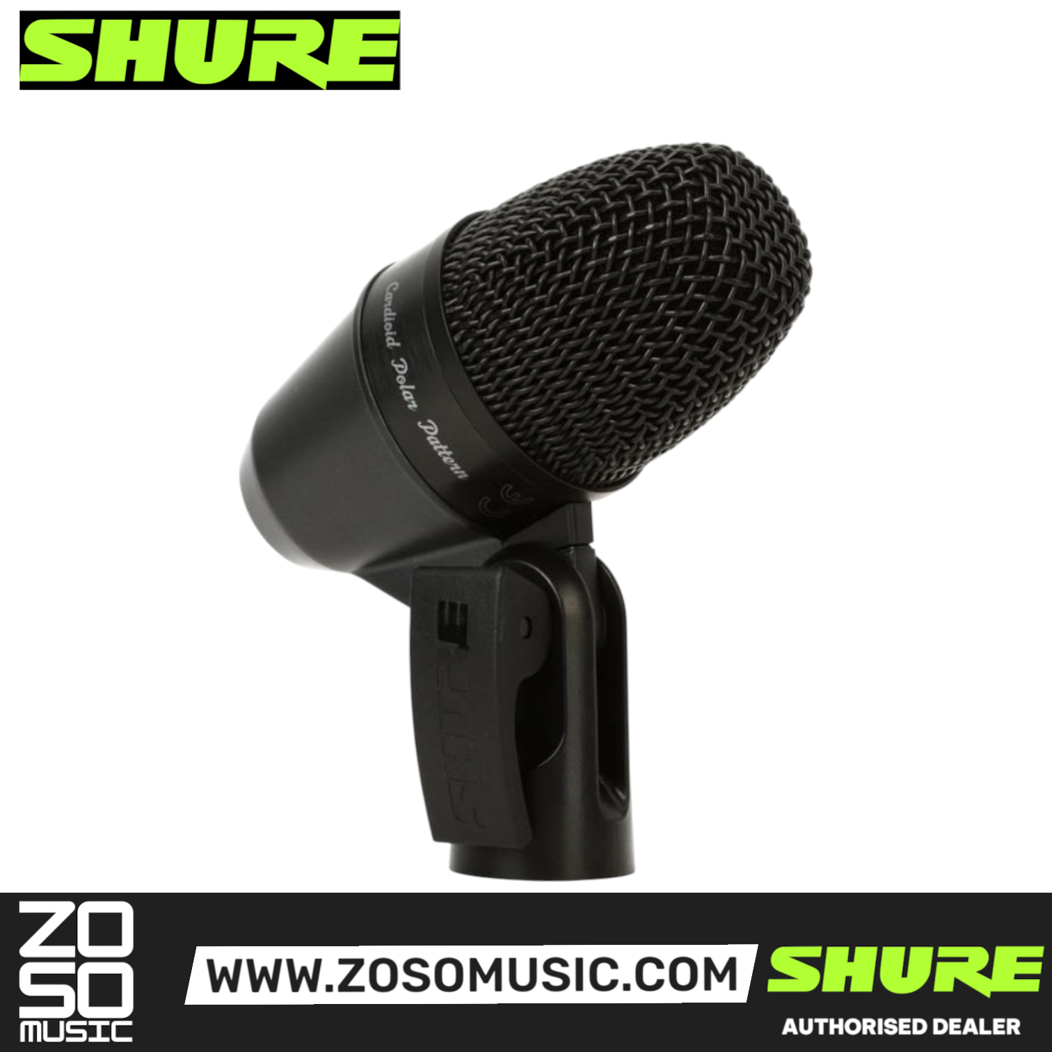 Shure PGA56-LC Cardioid Dynamic Snare/Tom Microphone (PGA56 / PGA-56 / PGA56LC) , SHURE, INSTRUMENT MICROPHONE, shure-instrument-microphone-pga56-lc, ZOSO MUSIC SDN BHD