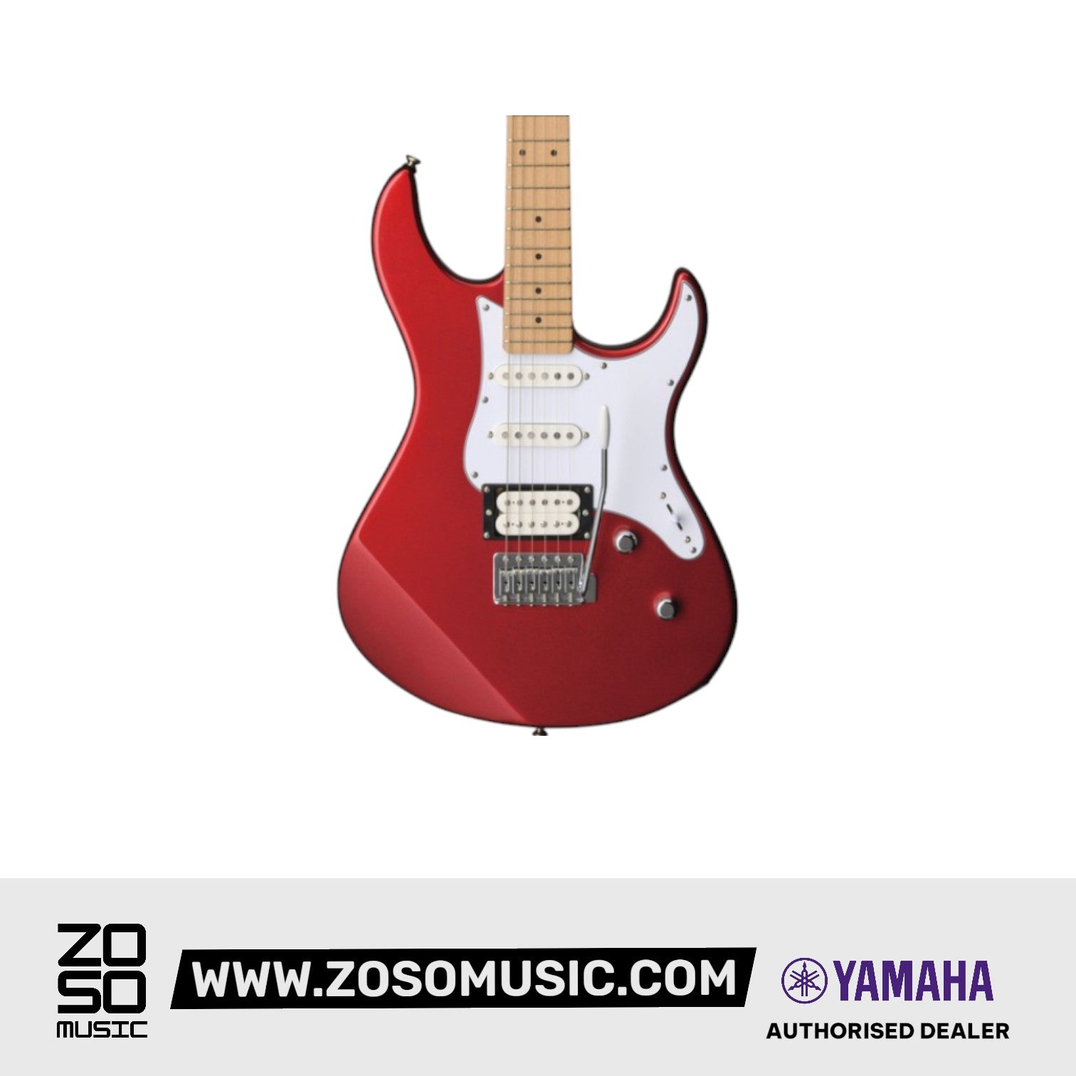 Yamaha PAC112VM Pacifica Electric Guitar - Metallic Red (PAC 112VM/PAC-112VM), YAMAHA, ELECTRIC GUITAR, yamaha-electric-guitar-ymhgpac112vm-mr, ZOSO MUSIC SDN BHD
