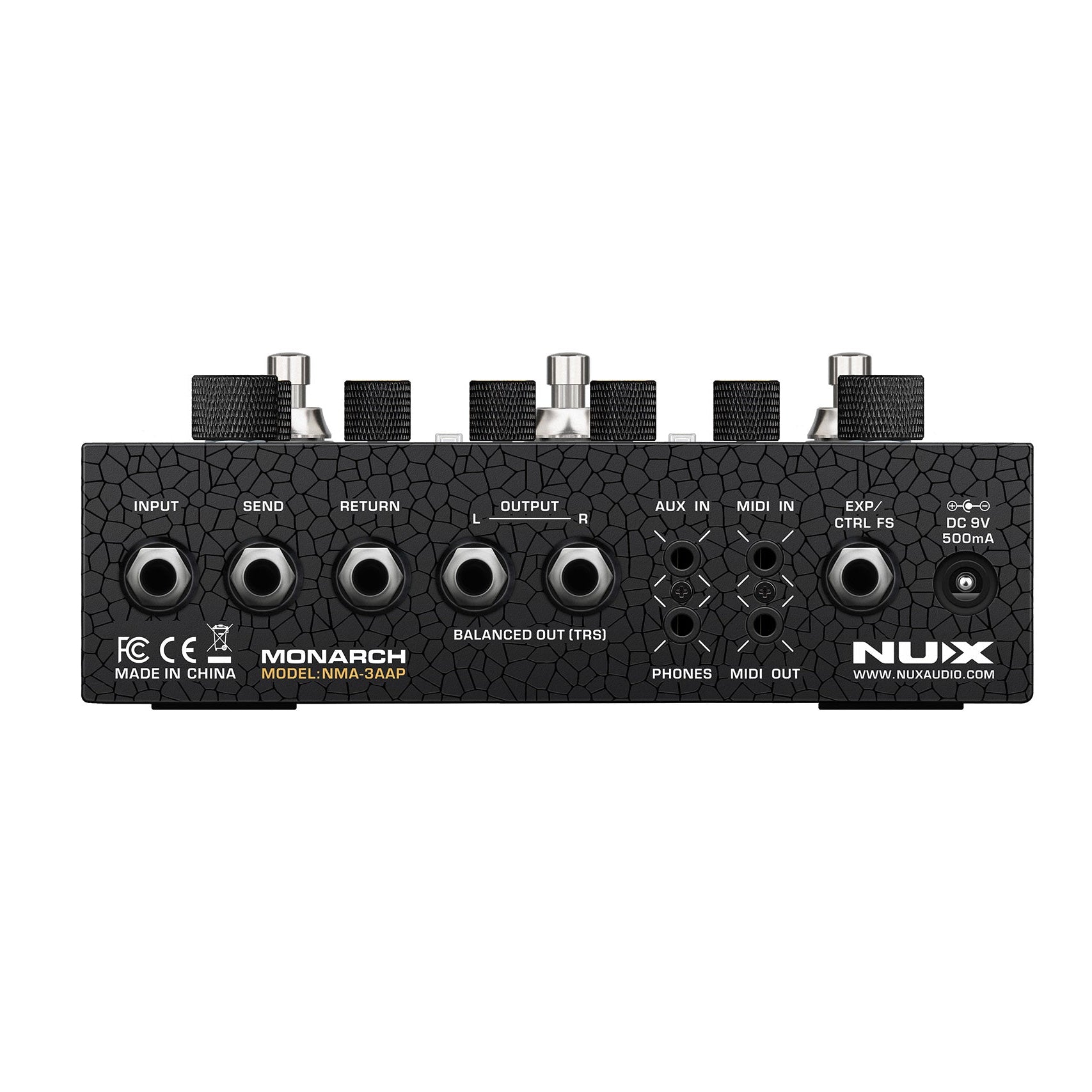 Nux NMA-3AAP Amp Academy Stomp Compact Modeler Guitar Effect Pedal