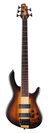 Cort C5 Plus ZBMH 5 String Electric Bass With Bag Open Pore Tobacco Burst | CORT , Zoso Music
