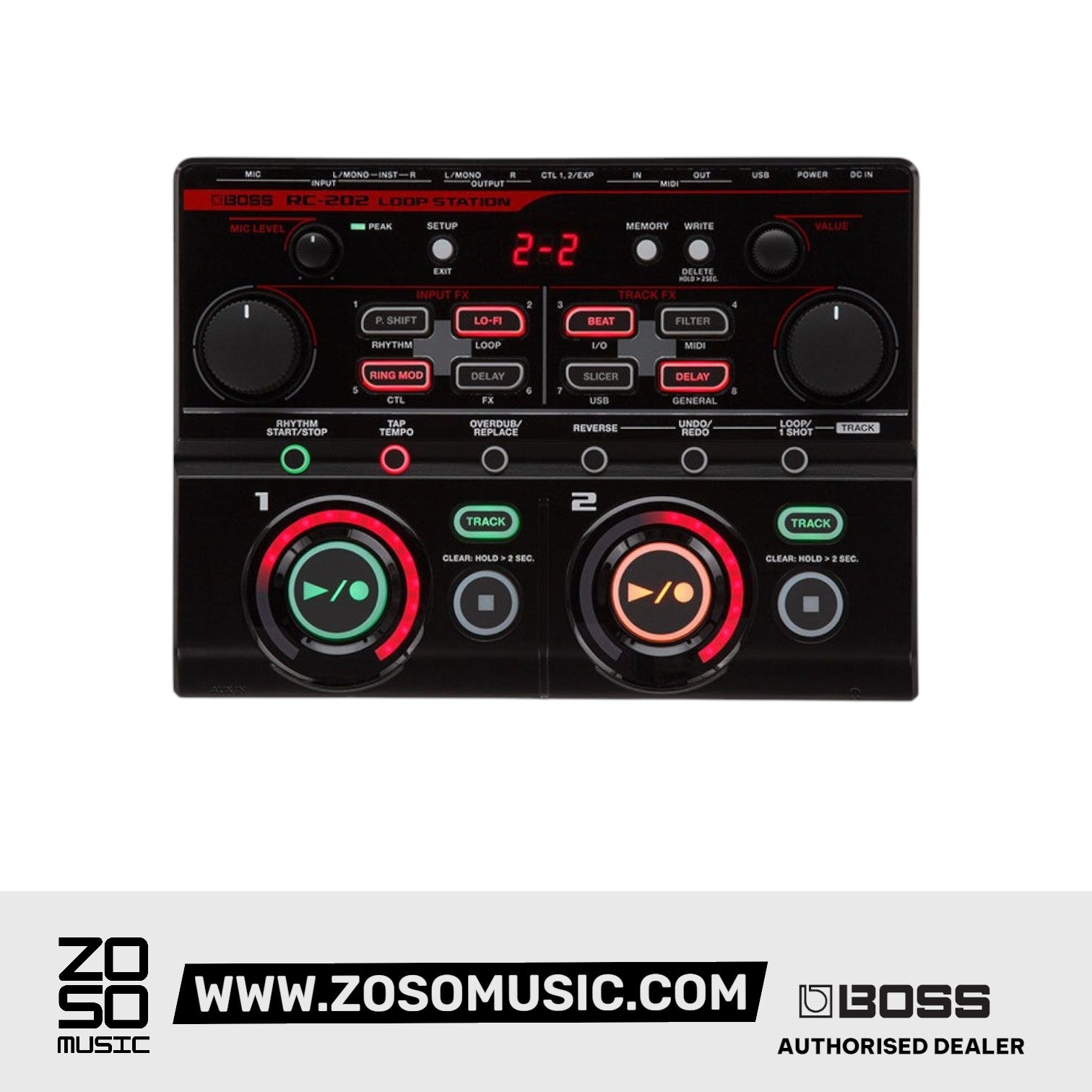 Boss RC-202 - Zoso Music