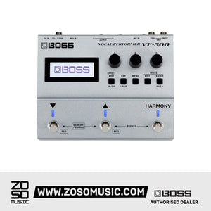 BOSS VE-500 Vocal Performer (VE500) |  BOSS |  VOCAL PROCESSORS |  Zoso Music