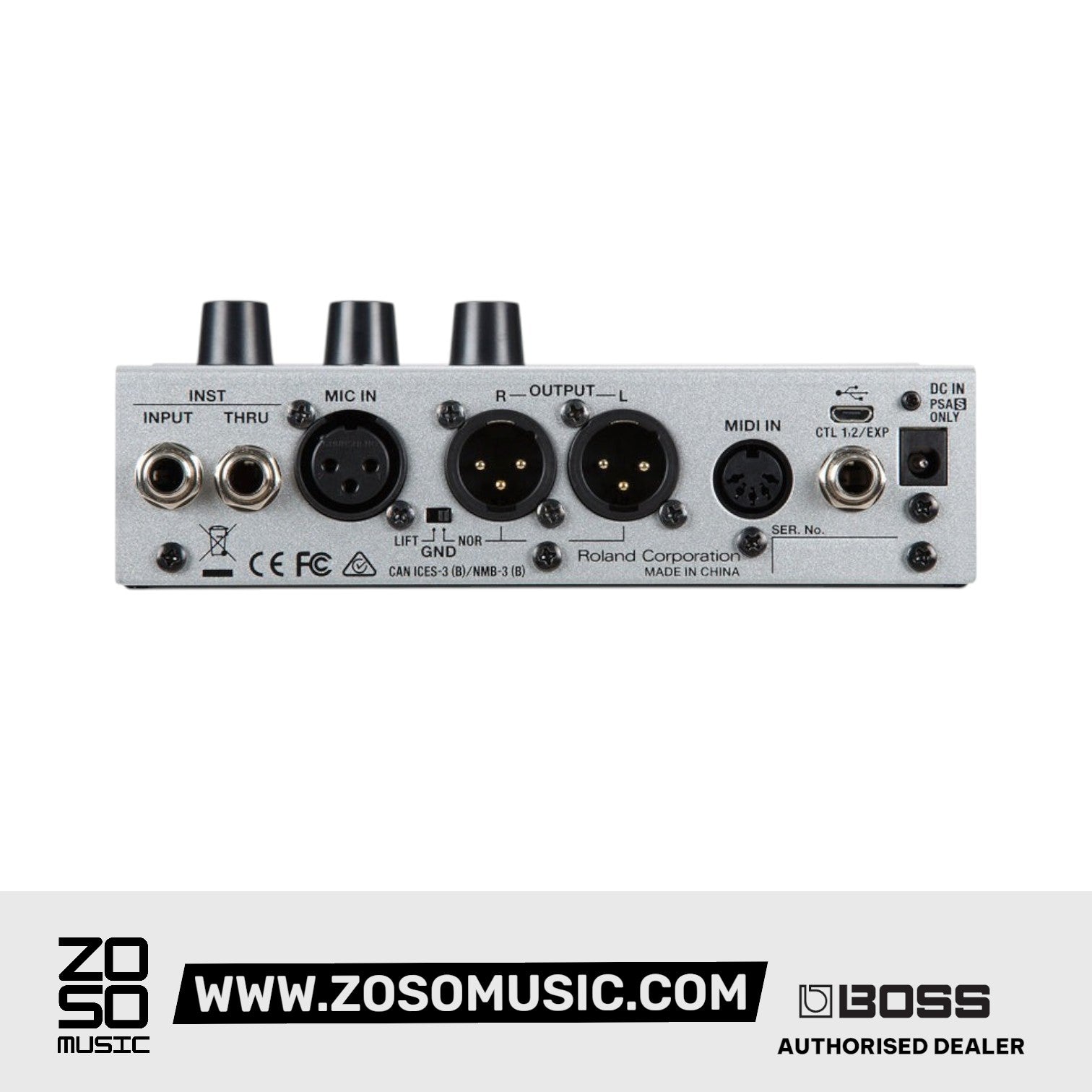 BOSS VE-500 Vocal Performer (VE500) |  BOSS |  VOCAL PROCESSORS |  Zoso Music