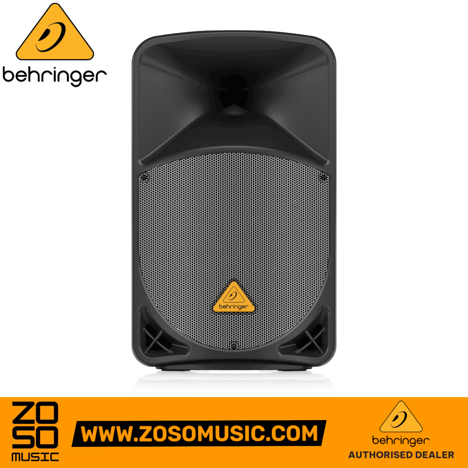 Behringer Eurolive B112MP3 1000W 12" Powered Speaker - Pair | BEHRINGER , Zoso Music