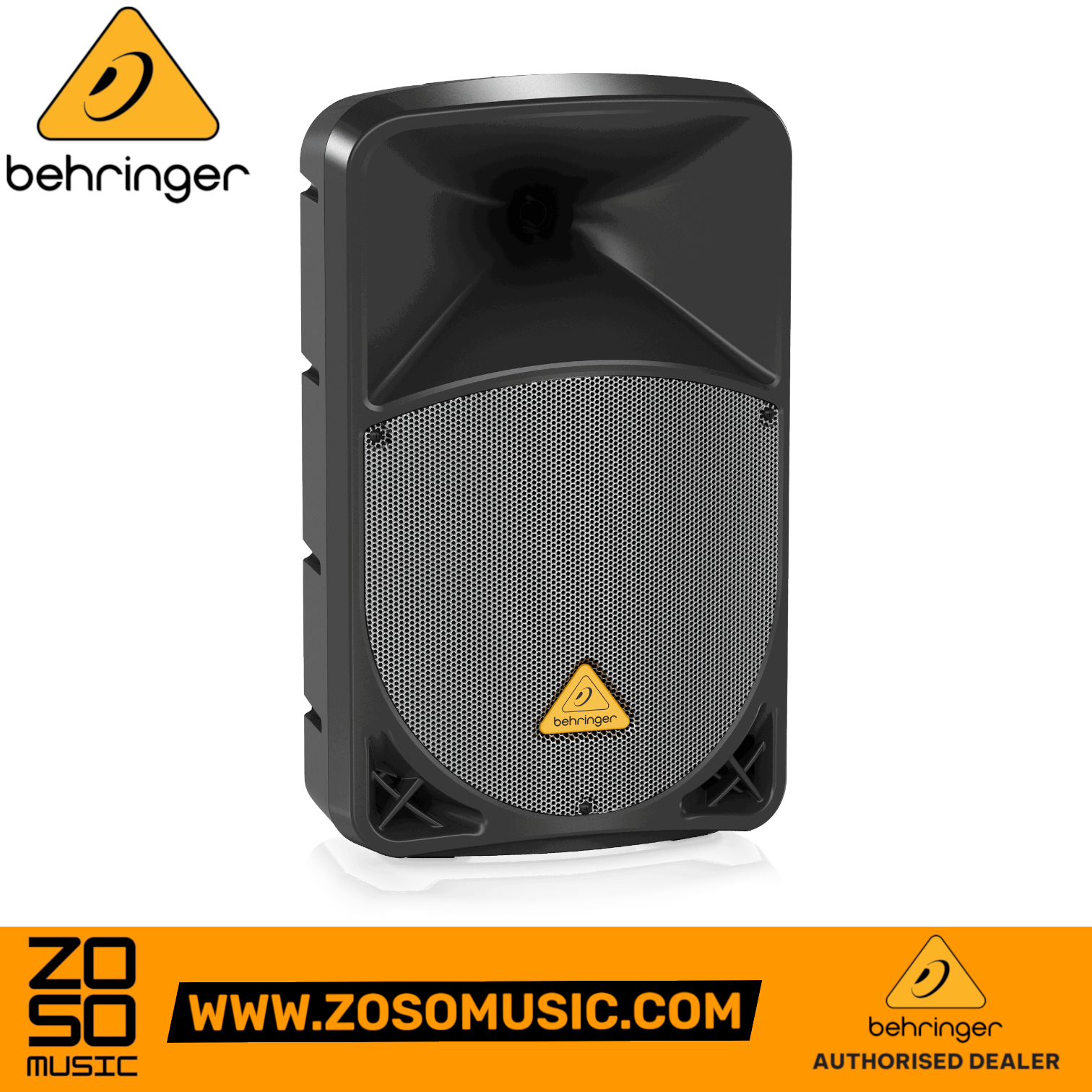 Behringer Eurolive B112MP3 1000W 12" Powered Speaker - Pair | BEHRINGER , Zoso Music