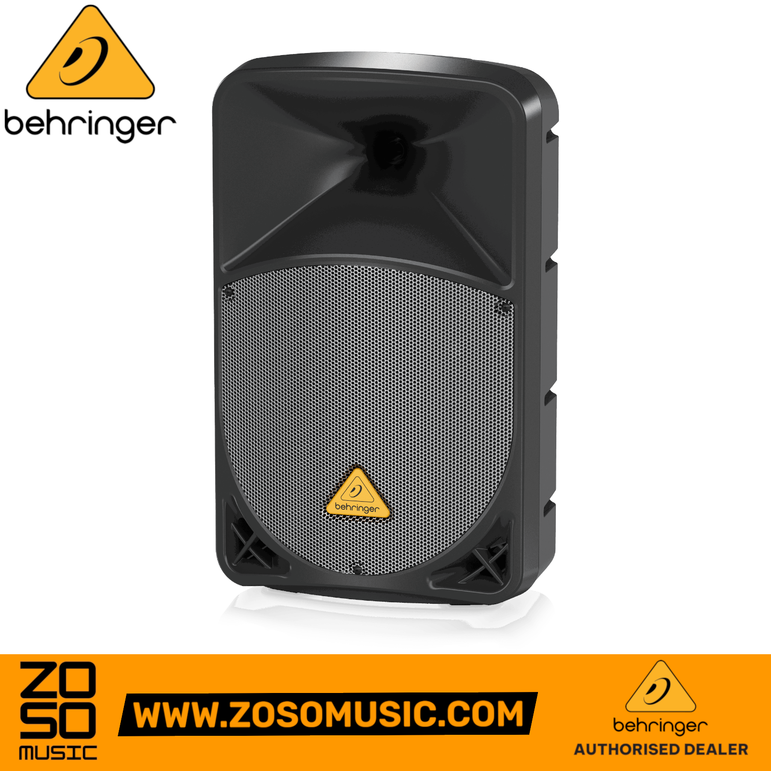 Behringer Eurolive B112MP3 1000W 12" Powered Speaker - Pair | BEHRINGER , Zoso Music