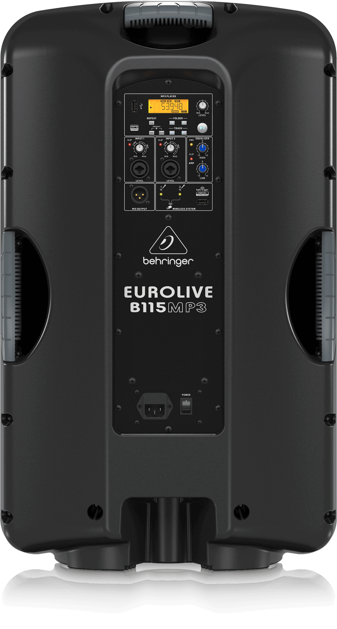 Behringer Eurolive B115MP3 1000W 15" Powered Speaker - Pair | BEHRINGER , Zoso Music