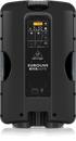 Behringer B115MP3 Active 2-Way 15" PA Speaker System with MP3 Player, Wireless Option and Integrated Mixer | Zoso Music