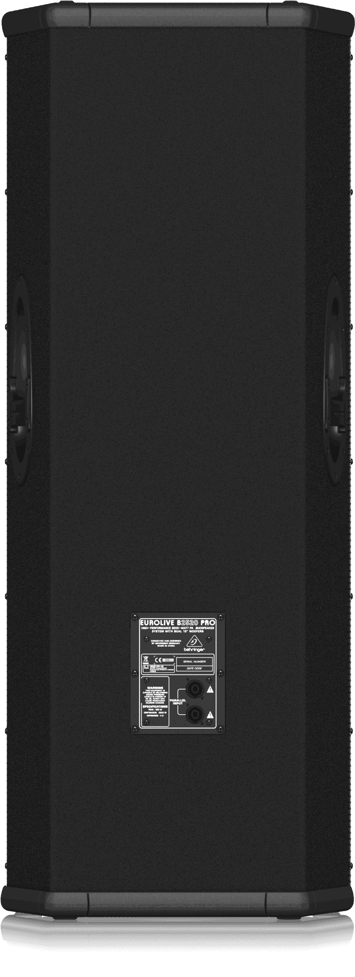 Behringer B2520 PRO High-Performance 2200 Watt PA Loudspeaker System with Dual 15" Woofers | BEHRINGER , Zoso Music
