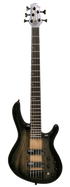 Cort C5 Plus ZBMH 5 String Electric Bass With Bag Trans Black Burst