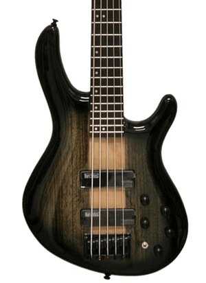 Cort C5 Plus ZBMH 5 String Electric Bass With Bag Trans Black Burst | CORT , Zoso Music