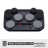 Medeli DD225 8 Pads Portable Tabletop Electric Drum with USB and Built In Speaker |  MEDELI |  DRUM-ELECTRONIC |  Zoso Music