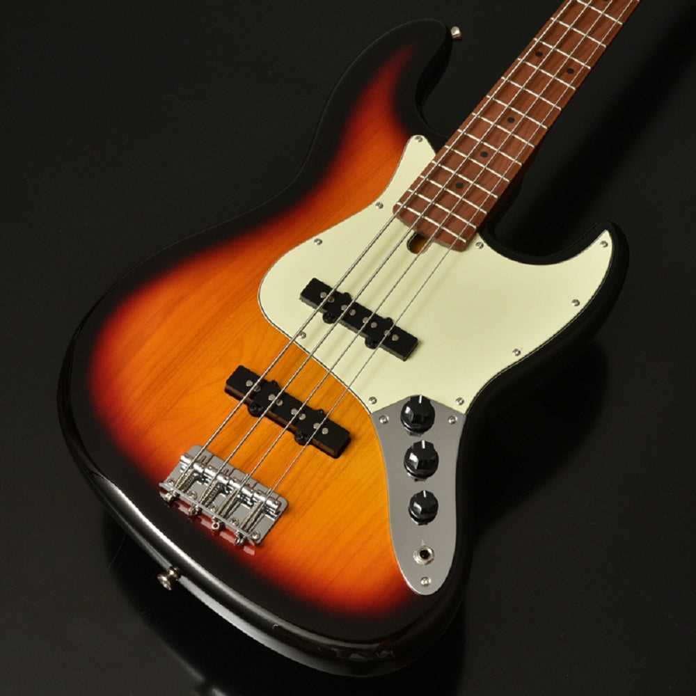 Bacchus Bjb-1-rsm/m-3ts Universe Series Roasted Maple Electric Bass, 3 Tone Sunburst With Bag